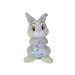 Disney Panpan Lapin Peluche Fleur Gris 18 Cm