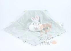 Disney Panpan Doudou Plat Carré Gris