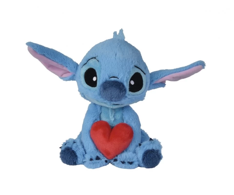 Disney Peluche Stitch Avec Coeur Bleu Rouge 25 Cm 3 Disney Peluche Stitch Avec Coeur Bleu Rouge 25 Cm