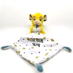Disney Simba Le Lion Doudou Mouchoir The Lion King 25 Cm