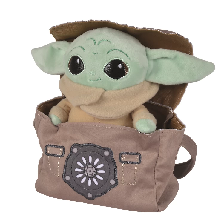 Disney Star Wars The Mandalorian Peluche Grogu Dans Son Sac 25 Cm 3 Disney Star Wars The Mandalorian Peluche Grogu Dans Son Sac 25 Cm