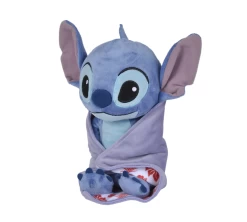 Disney Stitch Peluche Dans Sa Couverture Bleu Rouge 25 Cm -Disney stitch20peluche20dans20sa20couverture20bleu20rouge202520cm 1