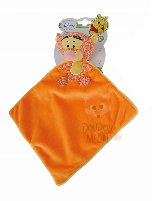 Disney Tigrou Doudou Plat Tricot Orange 3 Disney Tigrou Doudou Plat Tricot Orange