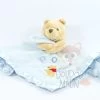 Disney Winnie L'ourson Doudou Plat Carré Bleu Snuggle Time -Disney winnie20lourson20plat20carre20bleu20snuggle20time